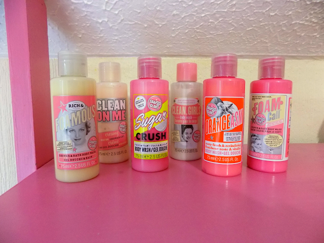 Soap & Glory body washes review