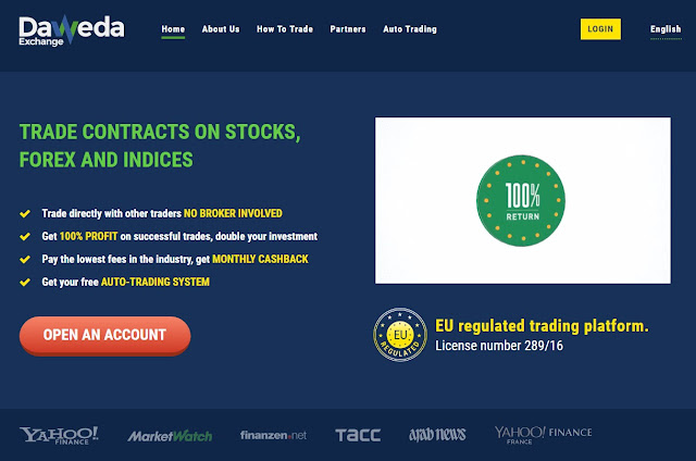 Binary options exchange