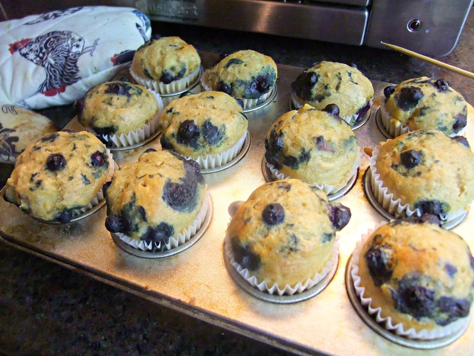 Susan's SavourIt! Mini Banana Blueberry Buttermilk Muffins...