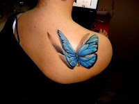 Butterfly 3d Tattoo Images