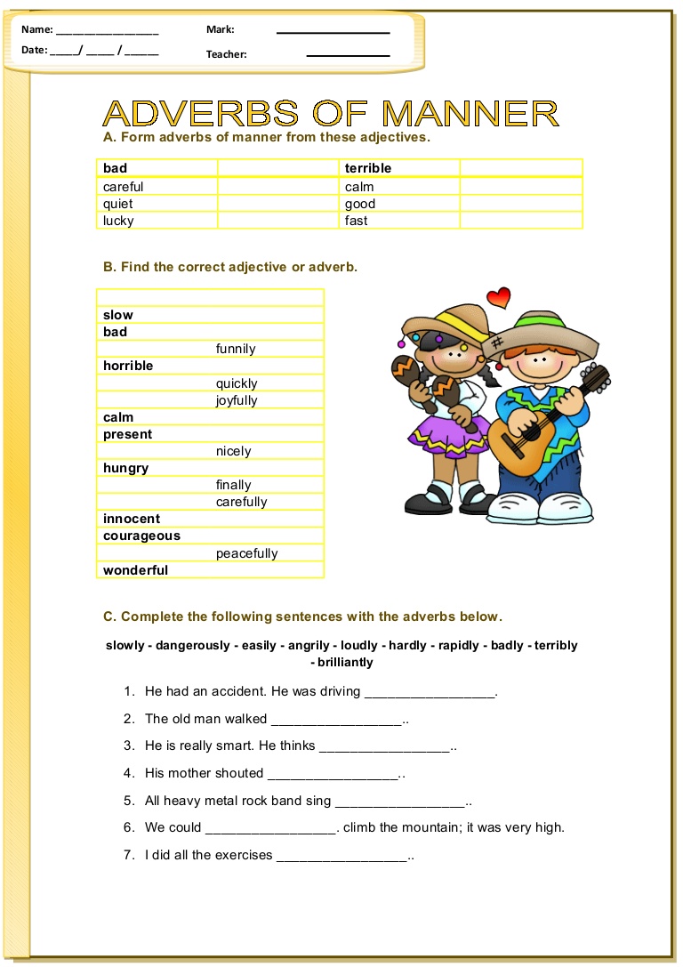 Adverbs task. Adverbs of manner Worksheets. Adverbs of manner упражнения 4 класс. Adverbs of manner упражнения 4 класс Worksheet. Adverbs of manner for Kids.