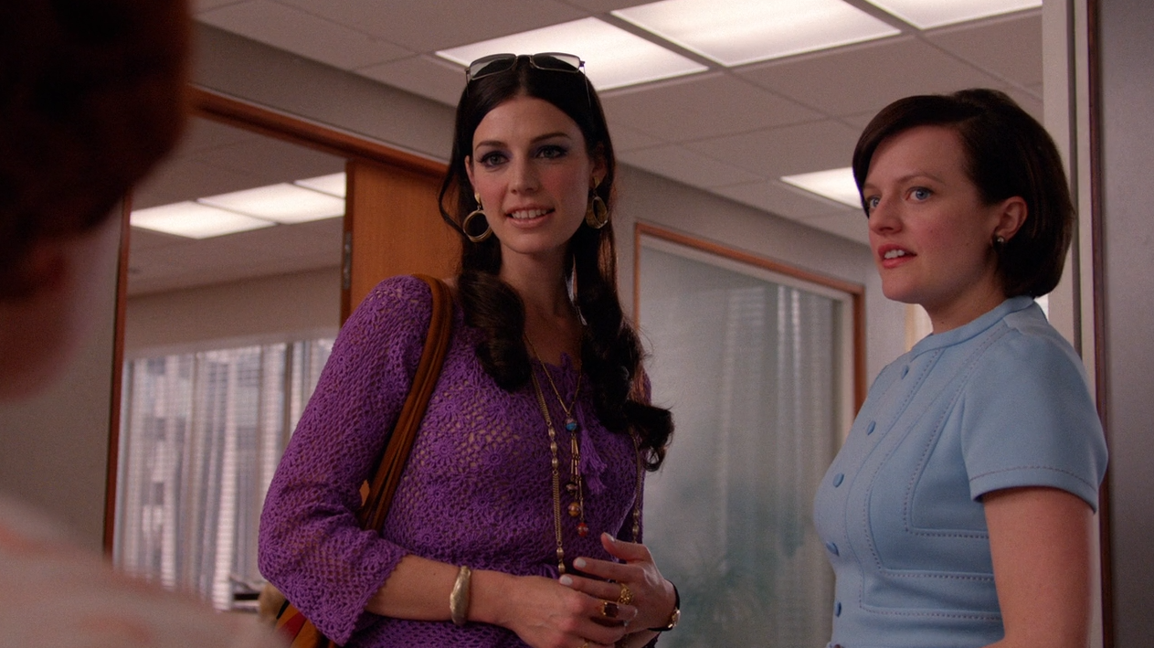 Decade-Transitional Beaded Dress + Double Recap of Mad Men (Episodes 705 &a...