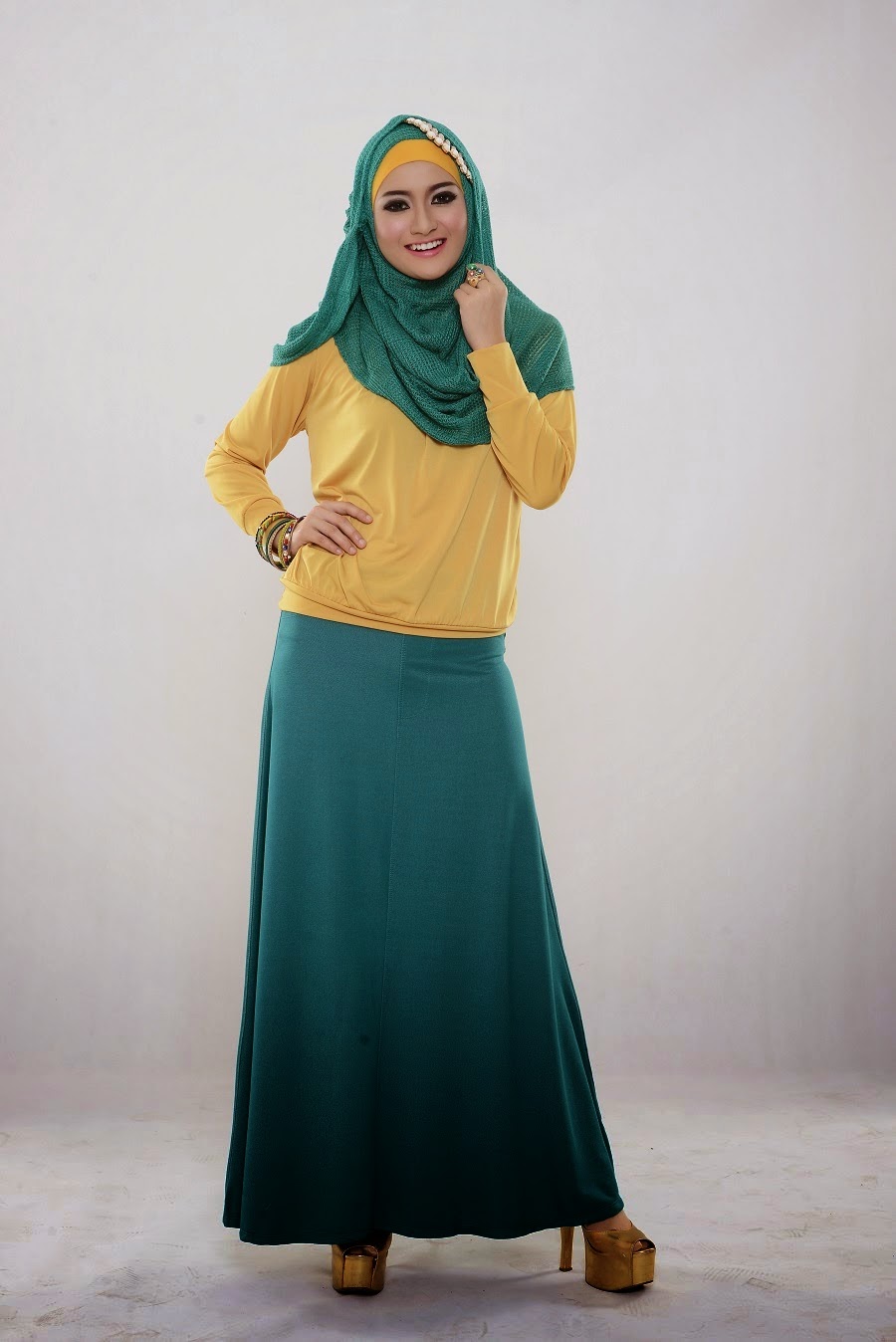 Kumpulan Desain Baju  Muslim  Remaja  Sehari hari Kumpulan 