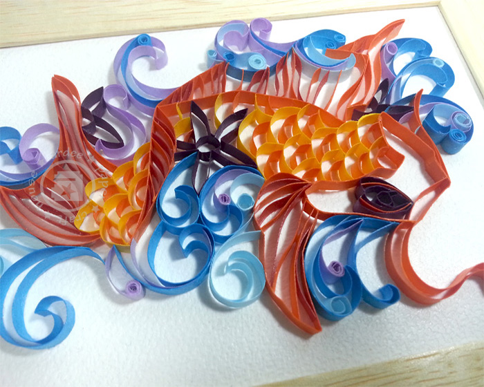 Quilling Koi Fish ardee's creation