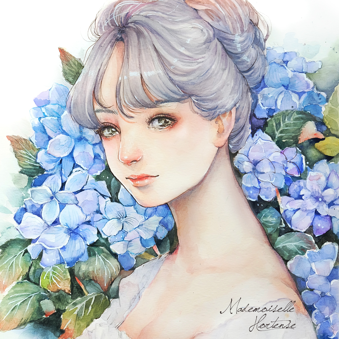 Seven Hills Crafts Blog Big Blue Hydrangea