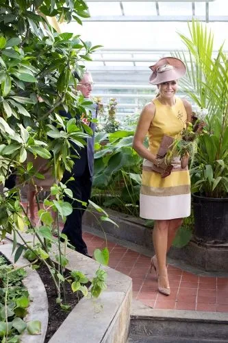 Queen Maxima opens Hortus Botanicus renovated Greenhouse