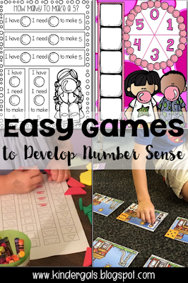 KinderGals: Easy Games to Develop Number Sense