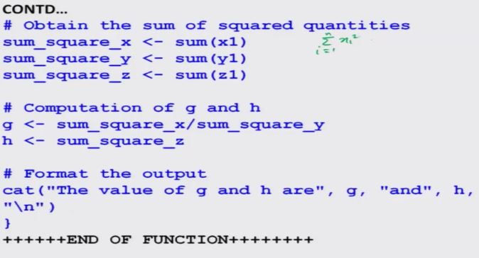 Steps to write a programe with Examples of Programming in R Language ...