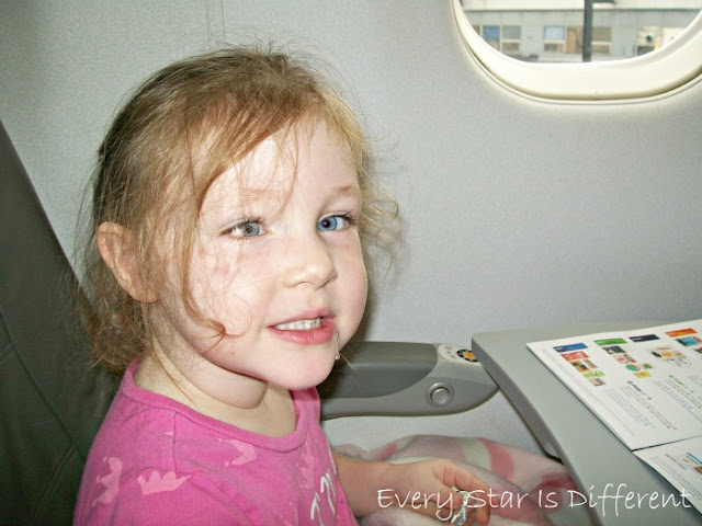 First time on an airplane