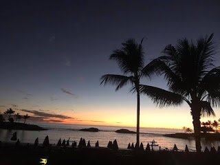 Sunset @ Aulani Disney's Resort