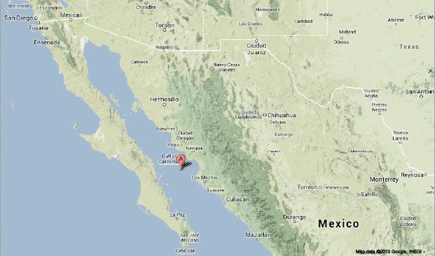 где полуостров калифорния