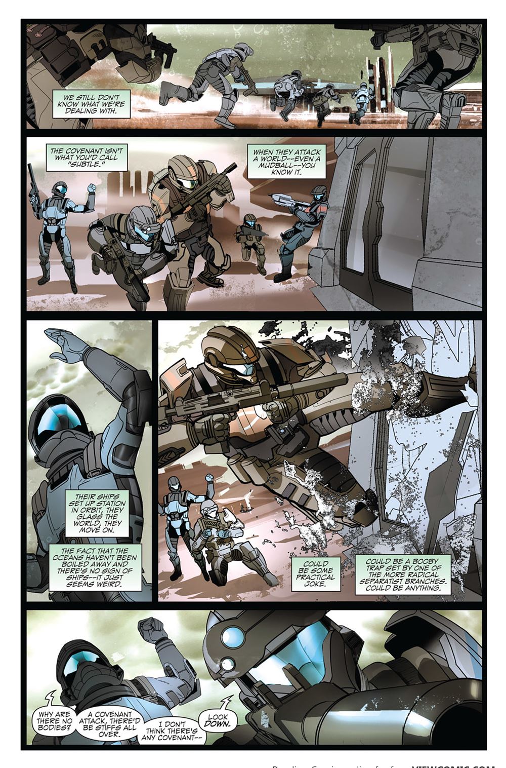 halo helljumper comic