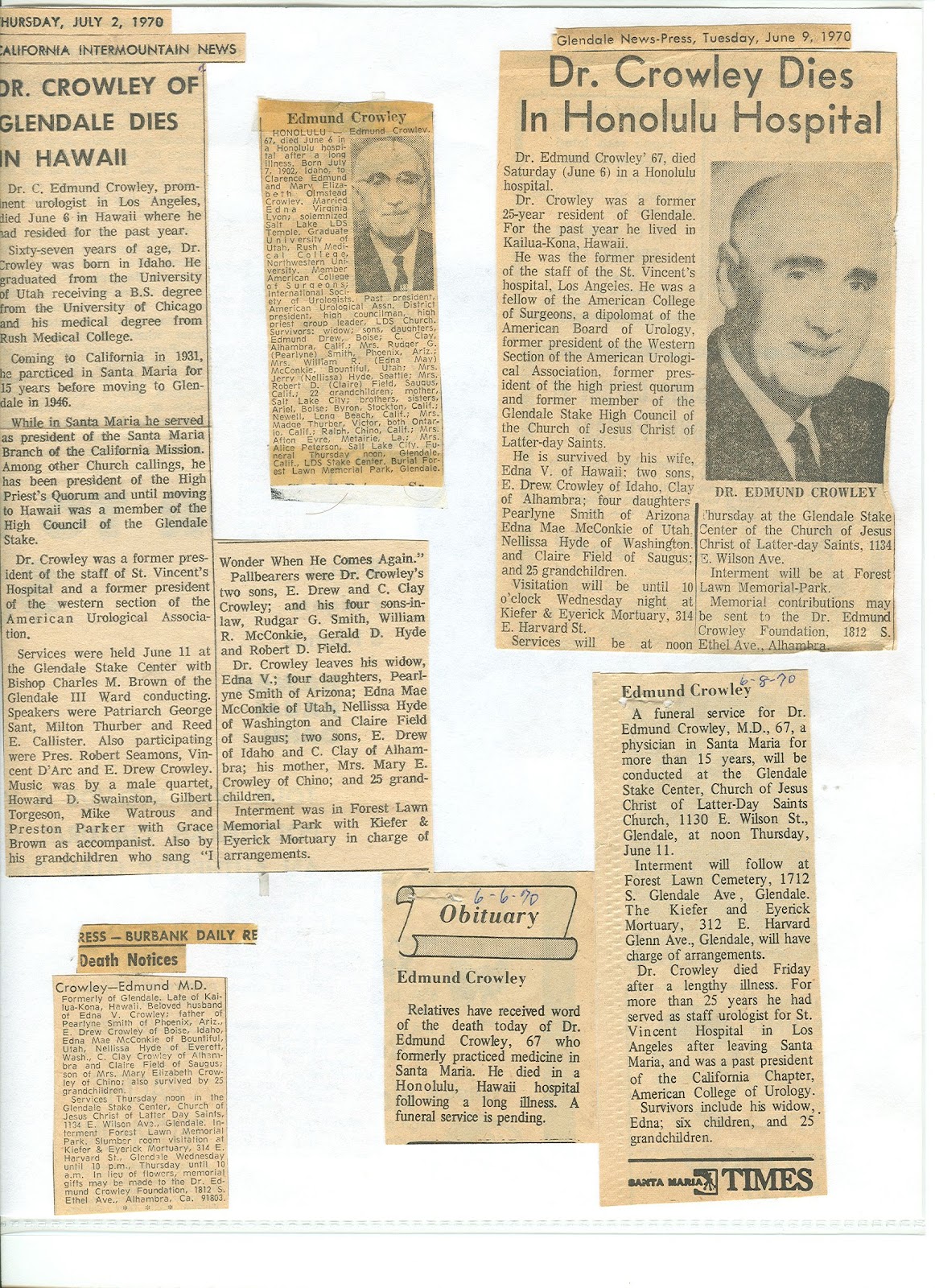 GatheringGardiners Glendale West Ward 1945 present