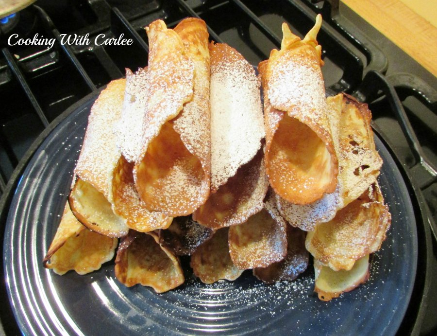 Cooking With Carlee Krumkake A Baking Day with Aunt Donna and Grandma