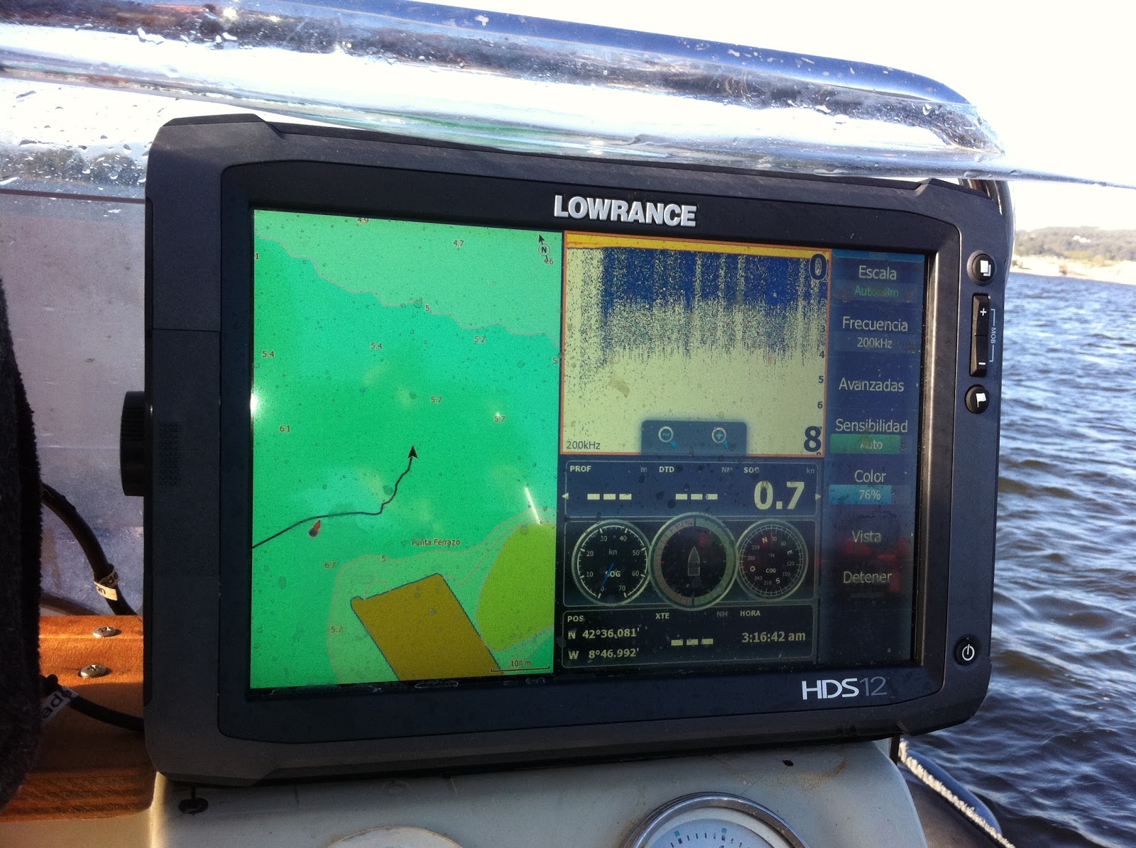 A.D.C. RASPA Lowrance ficha a nuestro compañero Ricardo