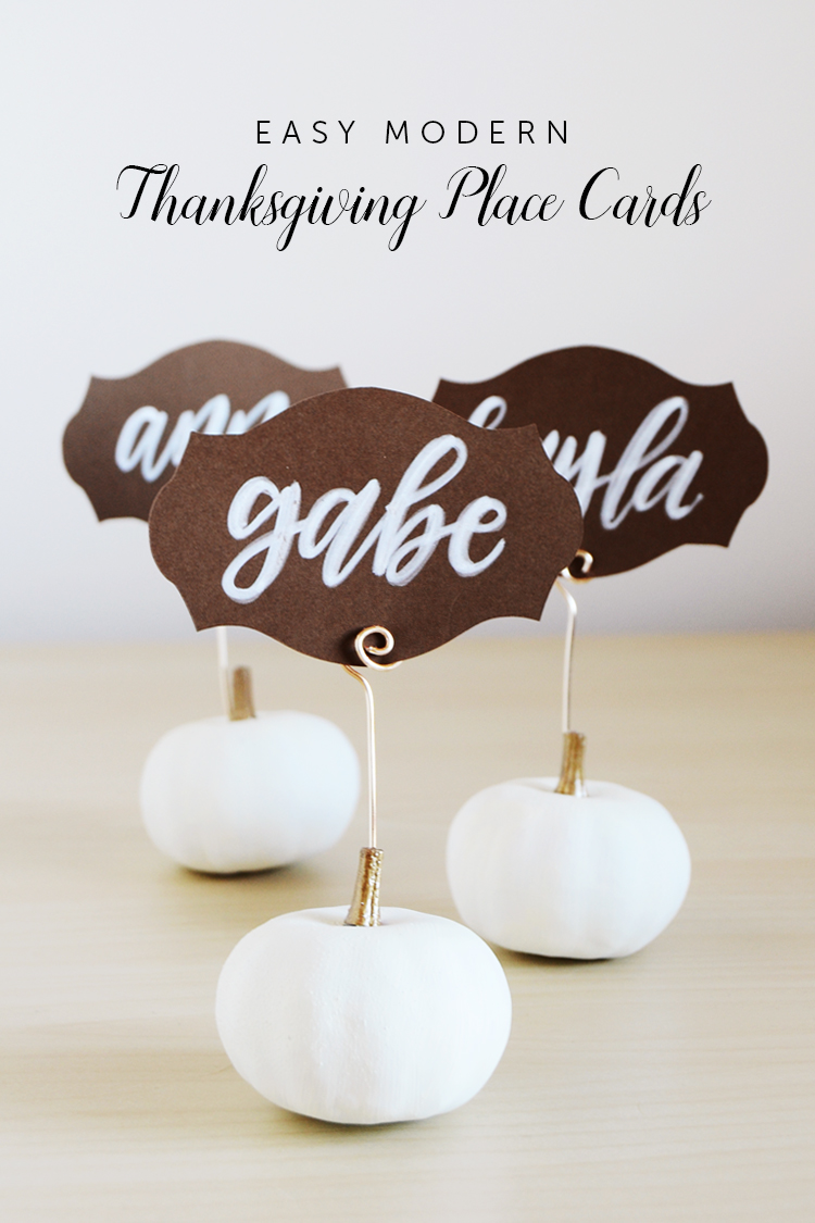 Modern Thanksgiving Place Cards at Crafts Unleashed Minted Strawberry