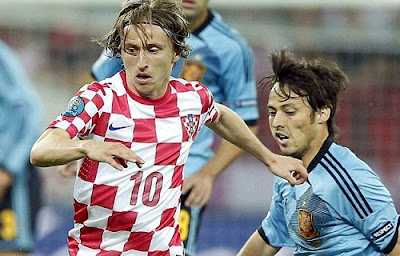 Luka Modric at Euro 2012 