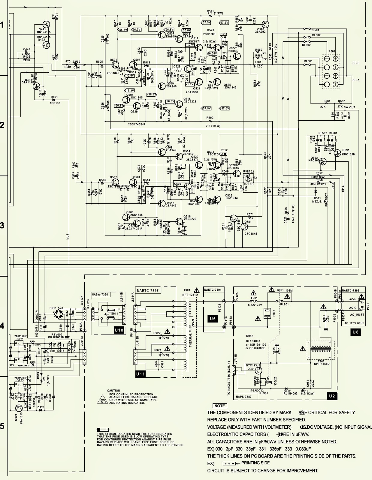 Amp Circuit Diagram