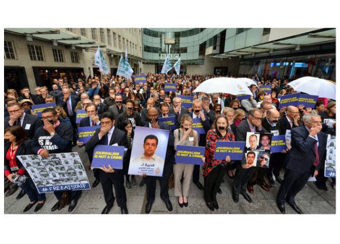 العفو الدولية: محاكمة صحفيى الجزيرة فى مصر مهزلة