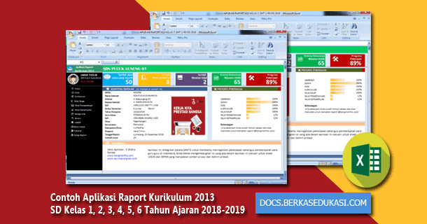 Contoh Aplikasi Raport Kurikulum 2013 SD Kelas 1, 2, 3, 4 Contoh Aplikasi Raport Kurikulum 2013 SD Kelas 1, 2, 3, 4