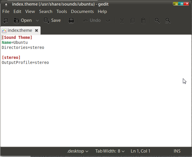 Themes index. Themes index