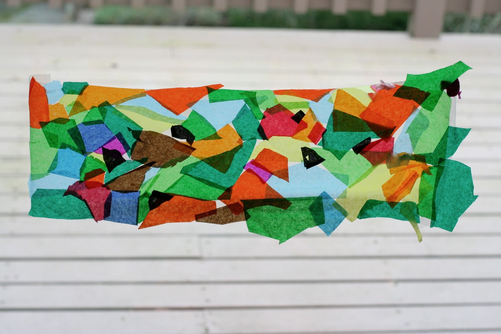 Contact Paper Window Art