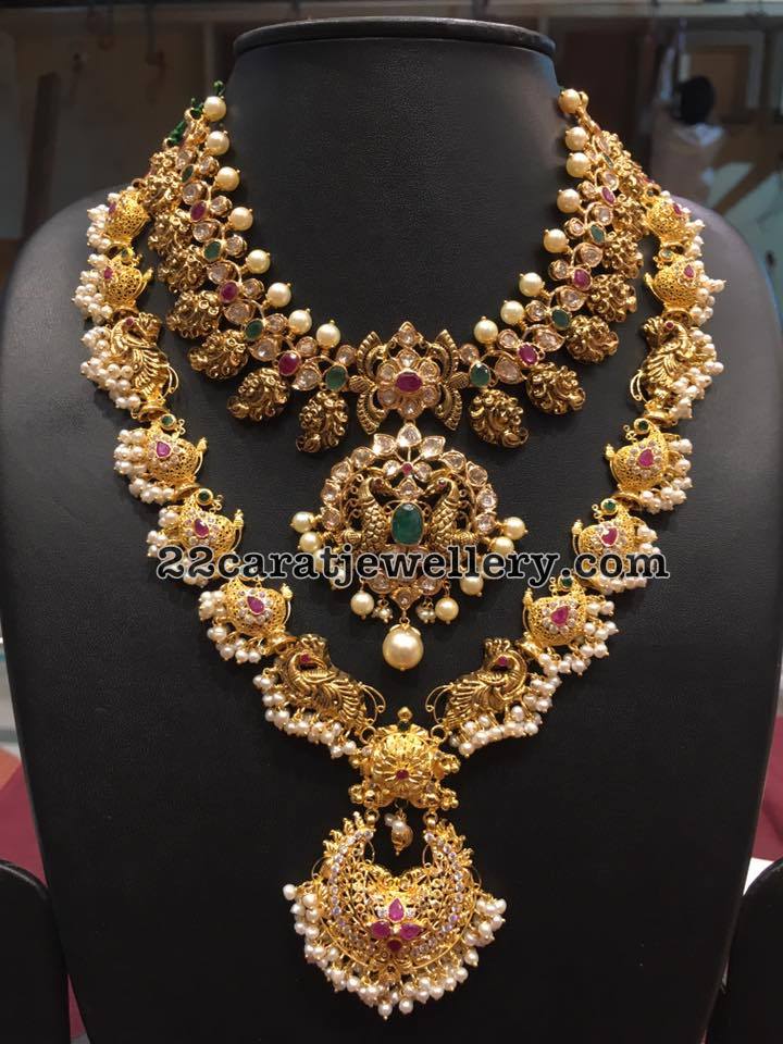 Peacock Long Chain by Bhavani Jewellers - Jewellery Designs