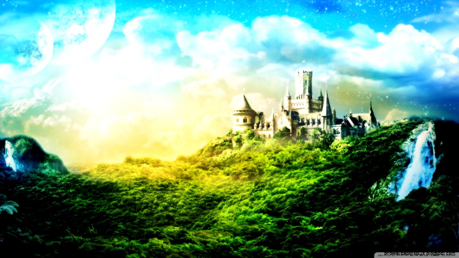 Enchanted Castle  Beautiful Fairytale Castle