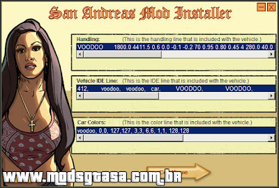 SAMI - San Andreas Mod Installer v1.1 para GTA San Andreas