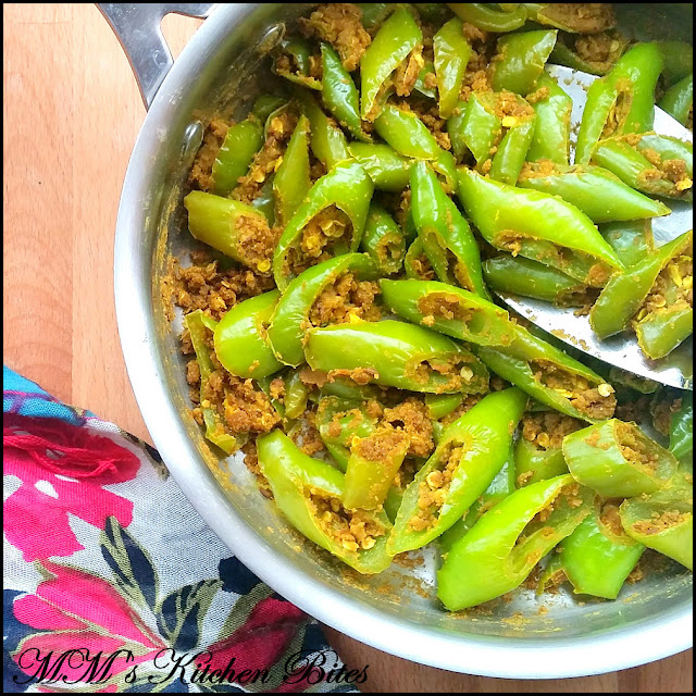 Besan Mirchi mmskitchenbites