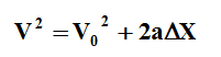 Equação de Torricelli
