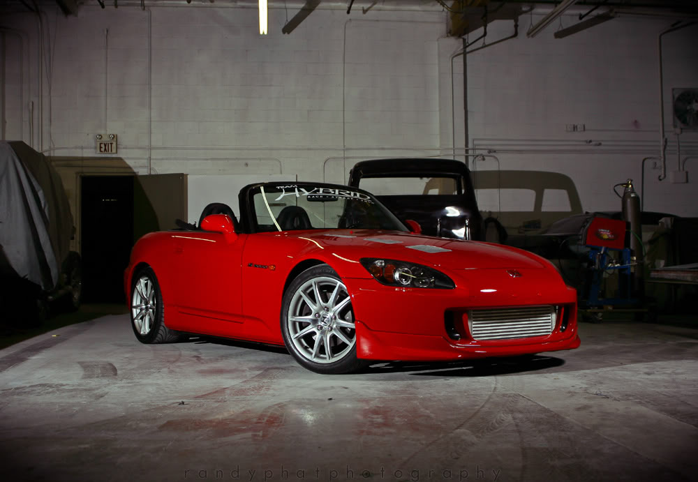 Honda s2000 Red White Wheels