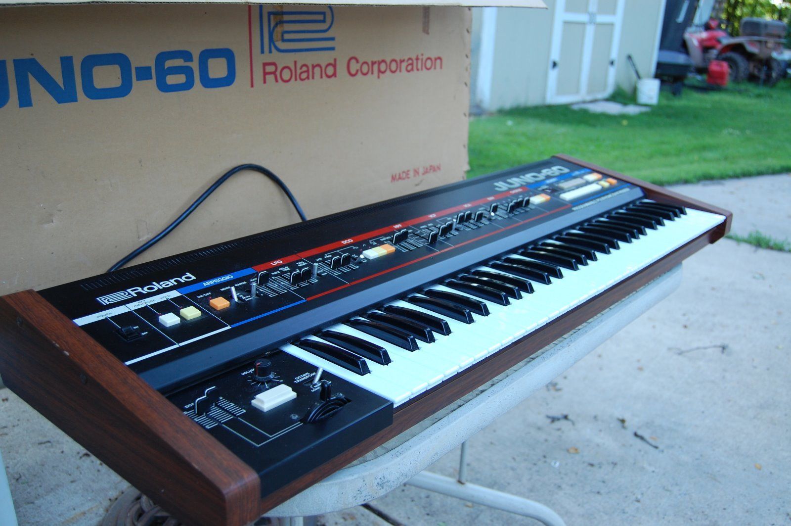 MATRIXSYNTH: Roland Juno-60 Synthesizer with Original Box