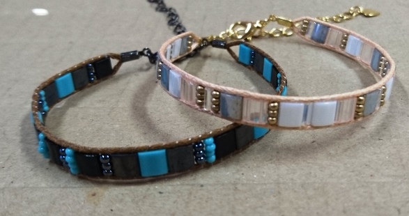 Spiksplinternieuw Atelier Luna: DIY Armbandje weven met Miyuki Tila beads UB-78