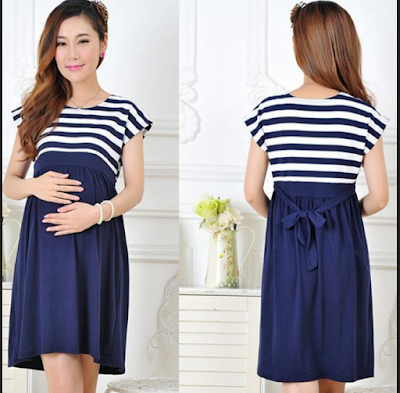 Dress pendek paling populer untuk wanita hamil Dress pendek paling populer untuk wanita hamil