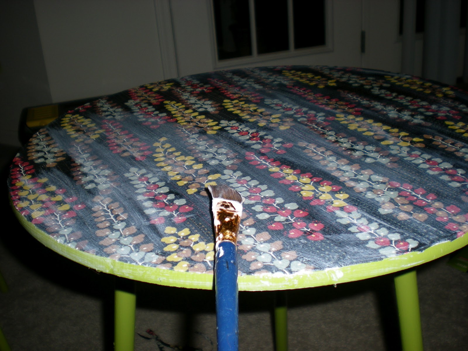 My Life With A Cherry On Top Mod Podge Tables Crafty Projects Volume 3