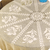 Mantel Redondo con flores a Crochet Mantel Redondo con flores a Crochet