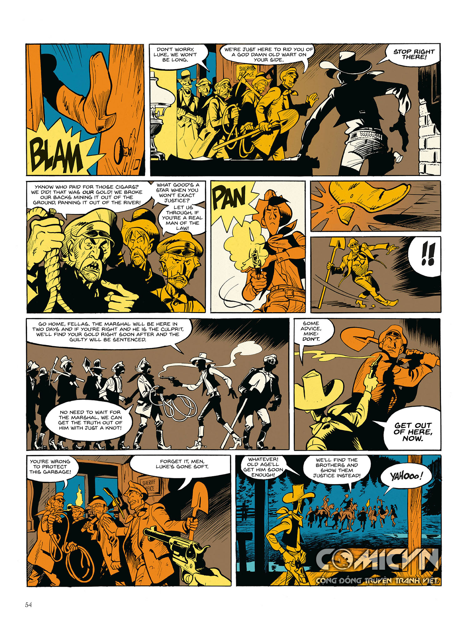 Kẻ Đã Sát Hại Lucky Luke raw - oneshot trang 54