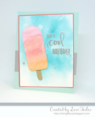Have a Cool Birthday card-designed by Lori Tecler/Inking Aloud-stamps and dies from Concord & 9th Have a Cool Birthday card-designed by Lori Tecler/Inking Aloud-stamps and dies from Concord & 9th