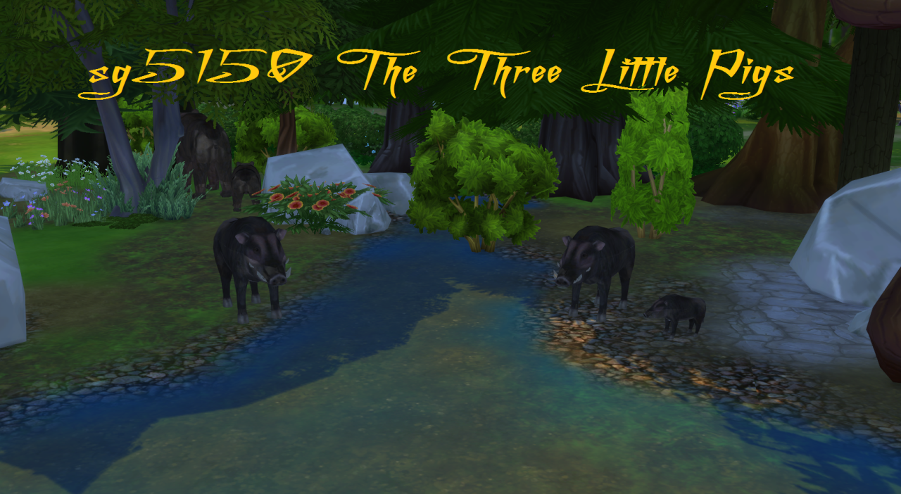 Sims 4 CC's The Best Pigs by sg5150