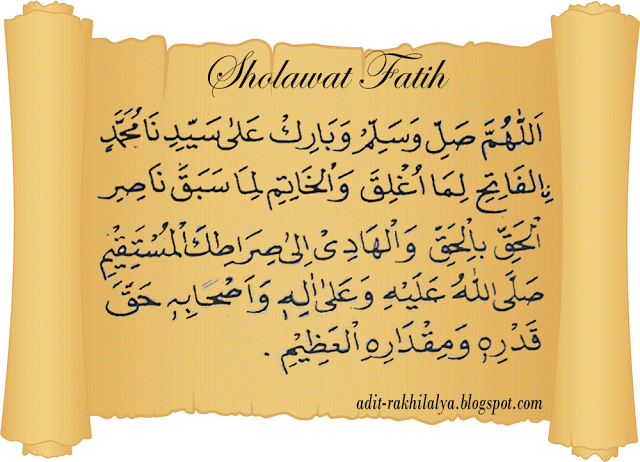 Sholawat Al Fatih