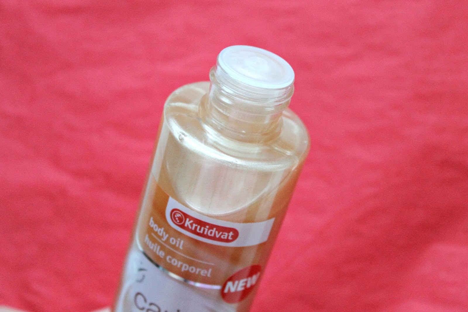 Review Kruidvat Caring Body Oil Warm Vanilla Vanessablogt