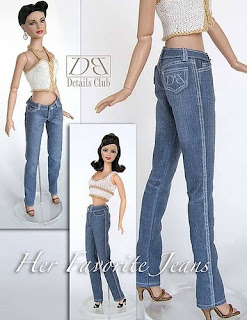 Calças Jeans Para Barbie Com Moldes Calças Jeans Para Barbie Com Moldes