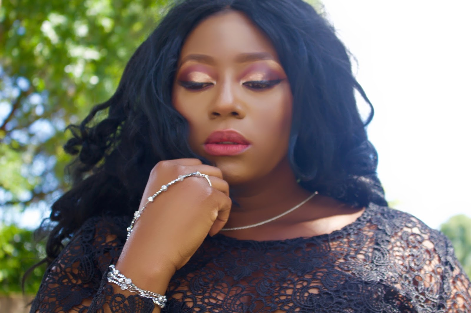 PLAIDS ARE IN + GUIPIURE LACE