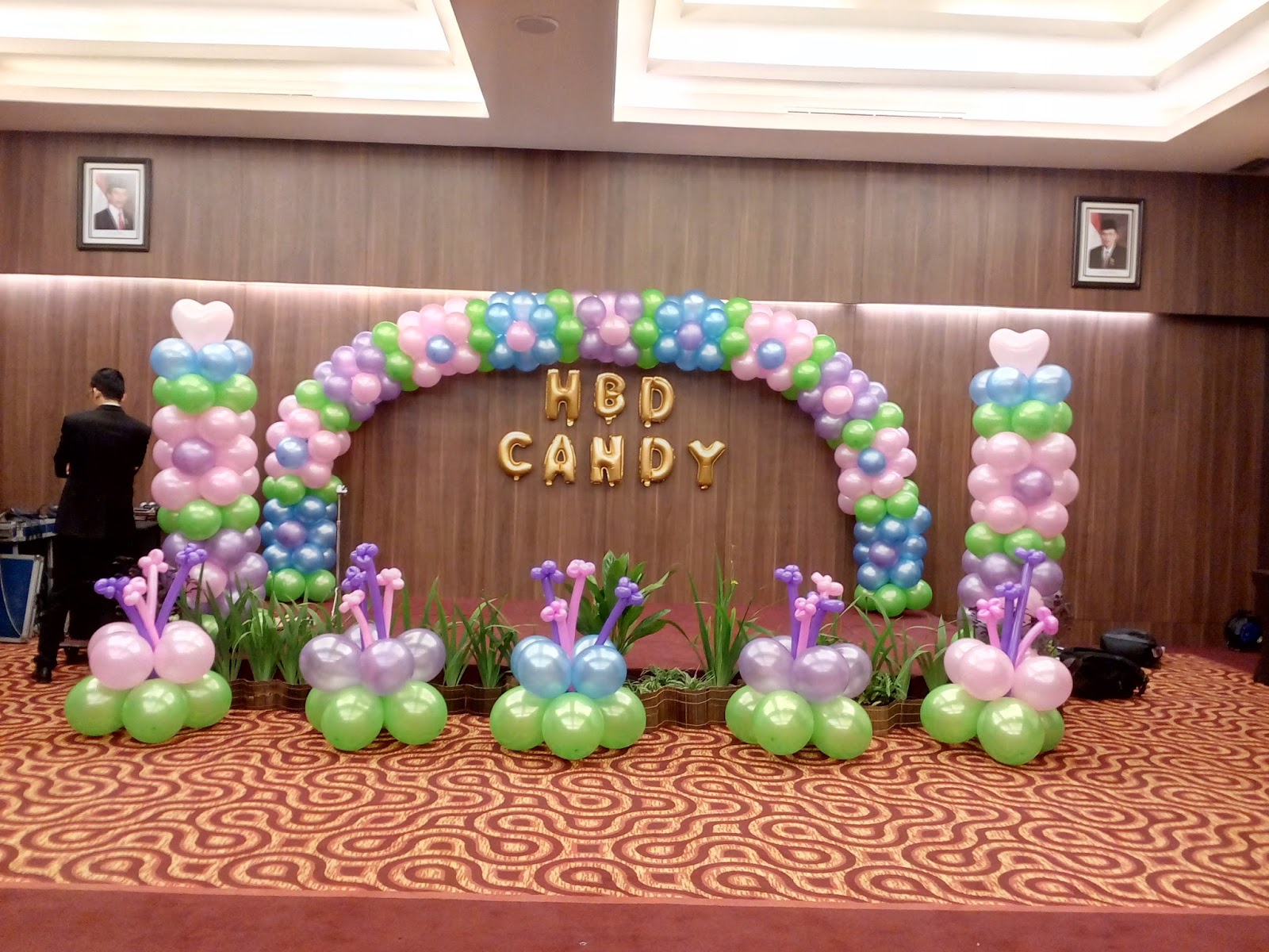 Dekorasi Balon Sweet Seventeen Balon Bandung