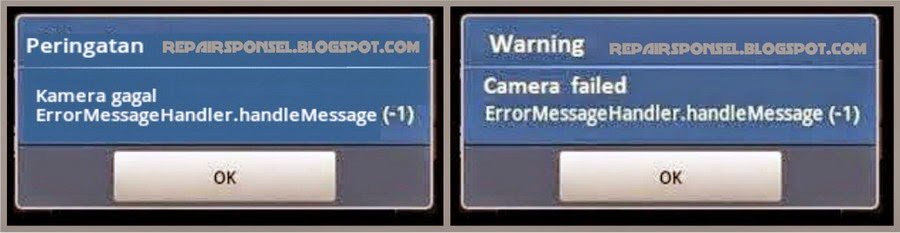 Solusi Kamera Samsung Error Message Handler.handleMessage (-1)