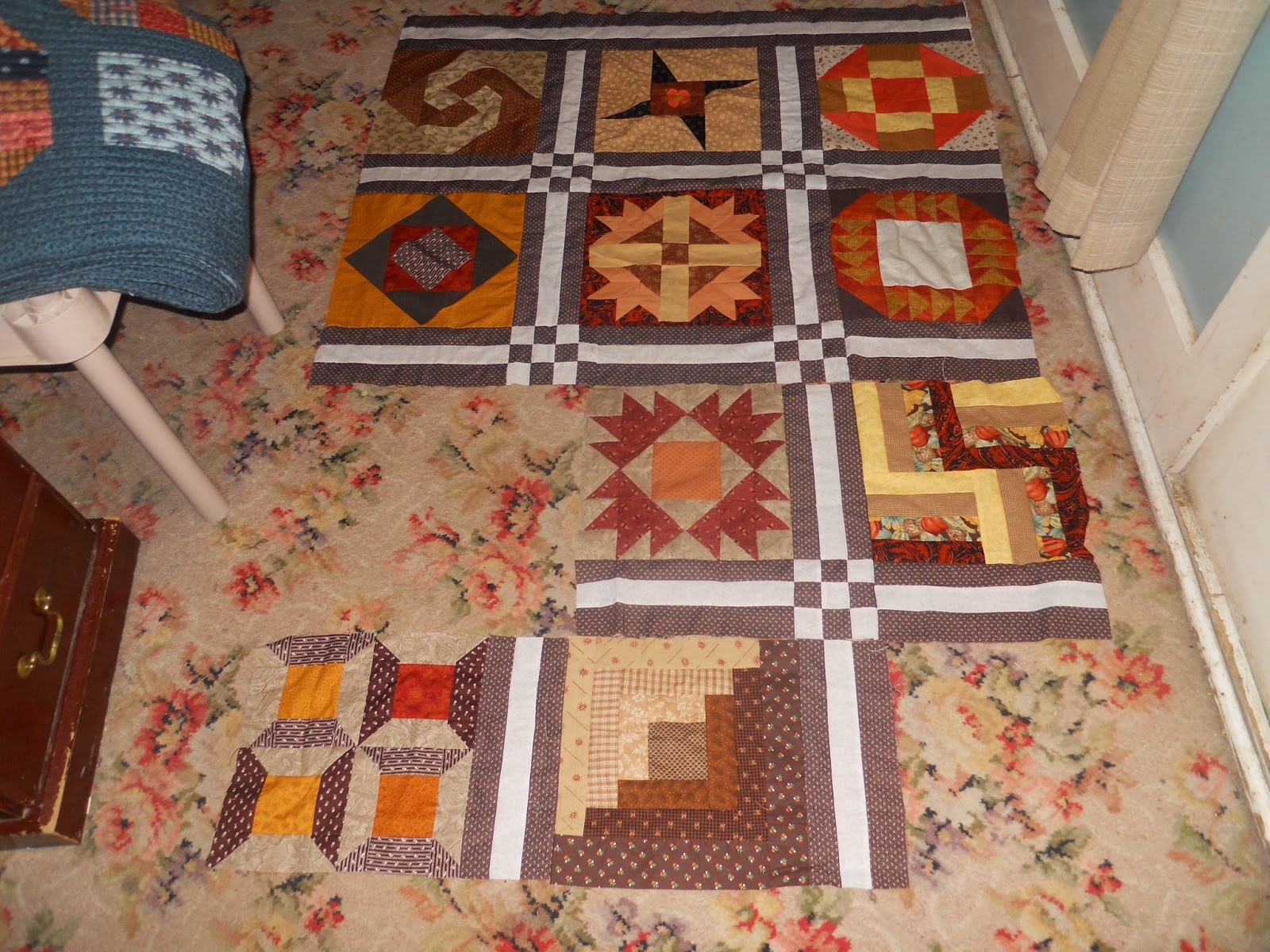 Kathy's Quilting Blog Quilt Doodle Designs October BOM