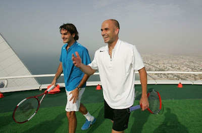 World’s Highest Tennis Court at Burj Al Arab