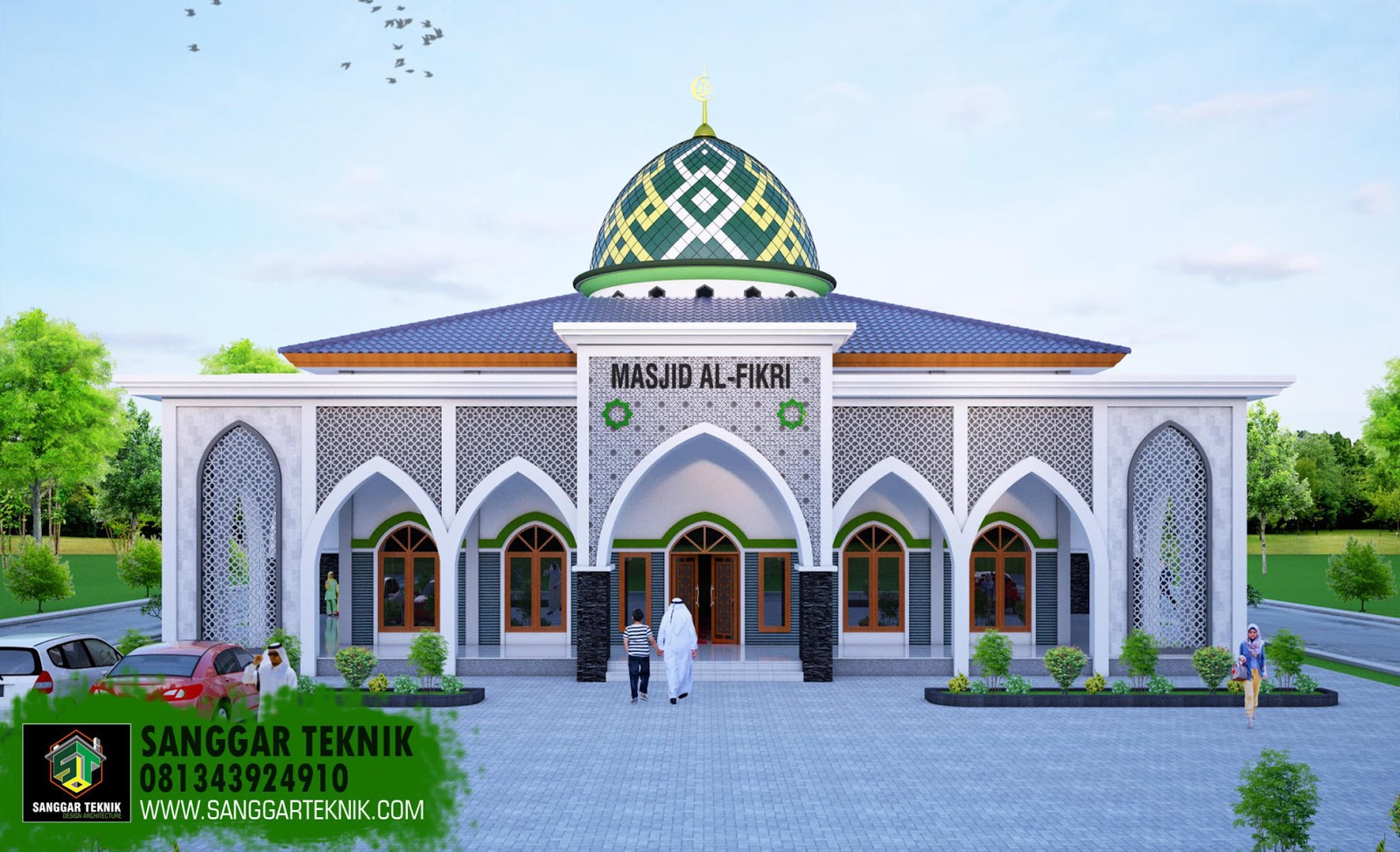 Tren Gaya 49 Gambar Pagar Masjid  Minimalis  Gambar Minimalis 