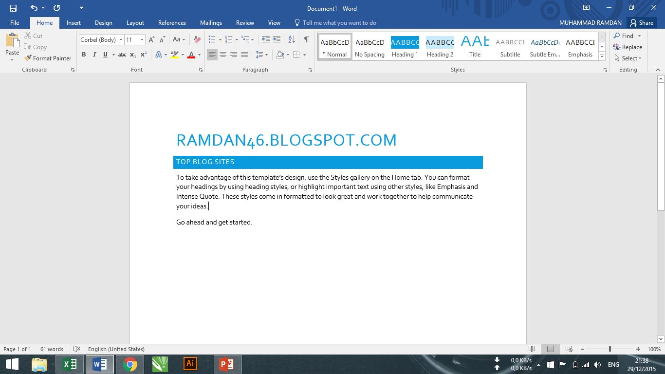 Download Microsoft Office Professional Plus 2016 Final Full - RAMSS.net